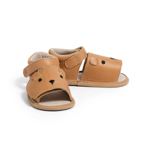 Tan Teddy Sandals