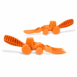 Alternative view of Tractor 2 piece Cutlery Set - Orange