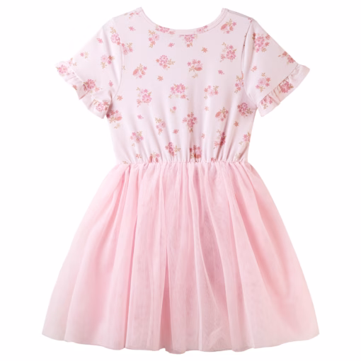 Bella Floral S/S Tutu Dress - Image 2