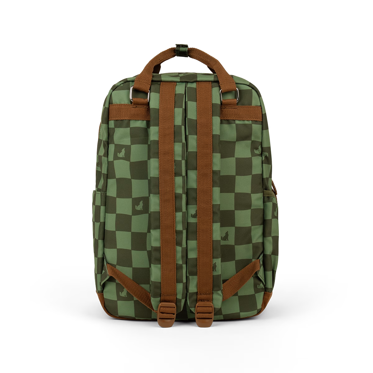 Green Check Knapsack - Image 4