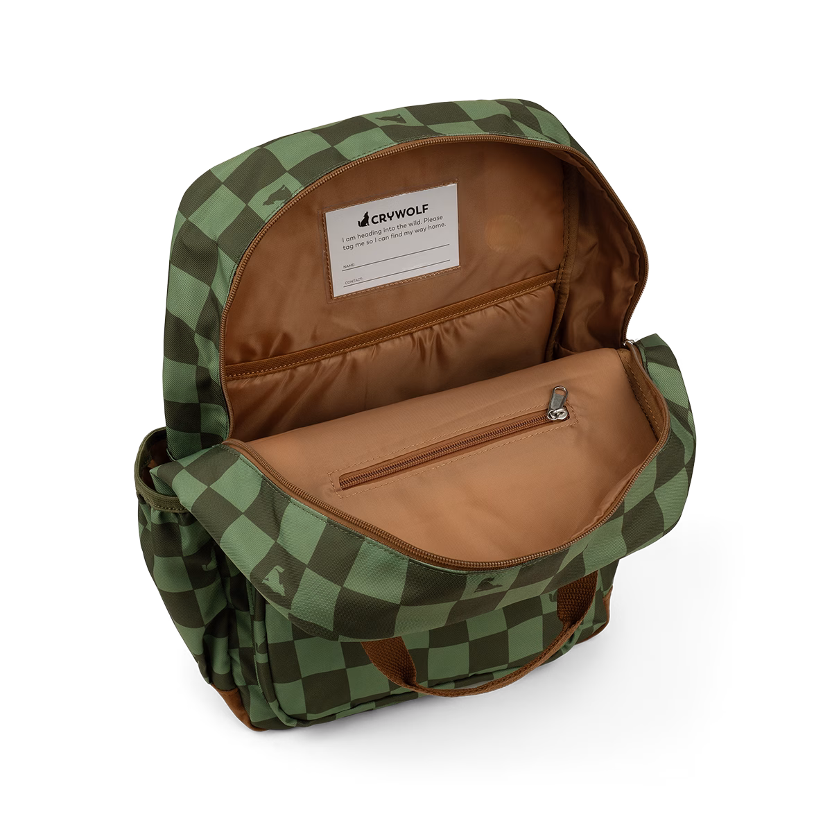 Green Check Knapsack - Image 2