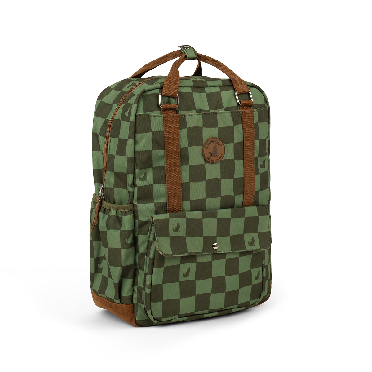 Green Check Knapsack - Image 3