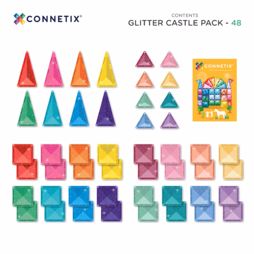 Glitter Castle Pack Connetix - Image 3