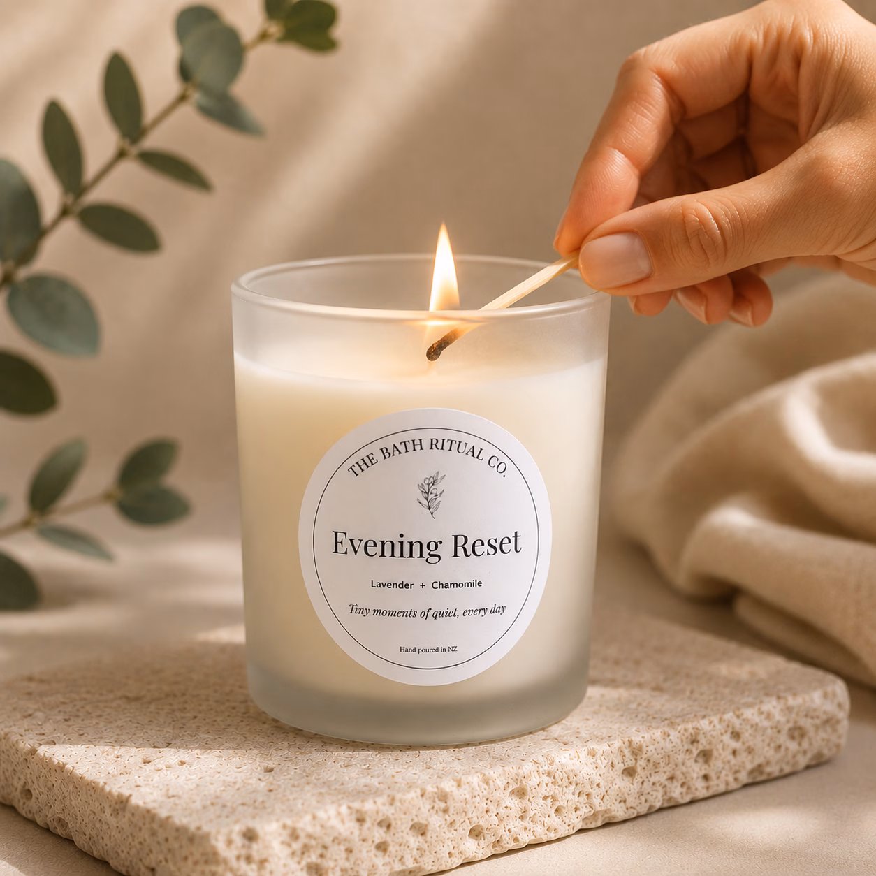 Evening Reset Candle